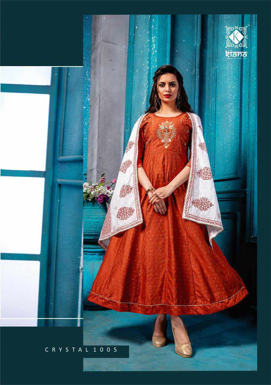 Crystal Rayon Cotton Peeta Work Kurti Set Crystal Rayon Cotton Peeta Work Kurti Set