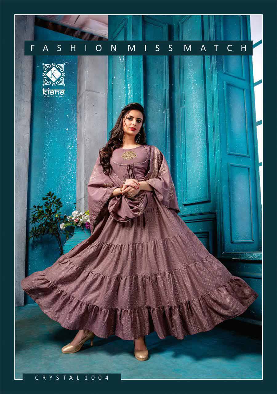Crystal Rayon Cotton Peeta Work Kurti Set Crystal Rayon Cotton Peeta Work Kurti Set