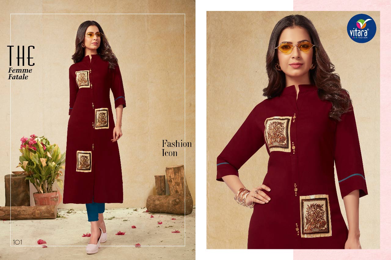 Dazzle Vitara Fashion Air Jet Rayon Casual Wholesale Kurti Dazzle Vitara Fashion Air Jet Rayon Casual Wholesale Kurti
