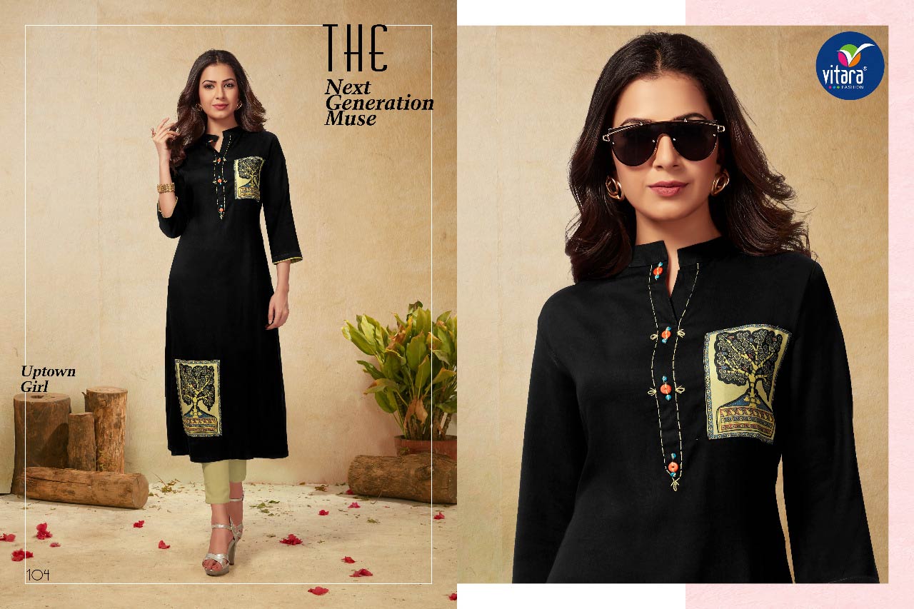 Dazzle Vitara Fashion Air Jet Rayon Casual Wholesale Kurti Dazzle Vitara Fashion Air Jet Rayon Casual Wholesale Kurti