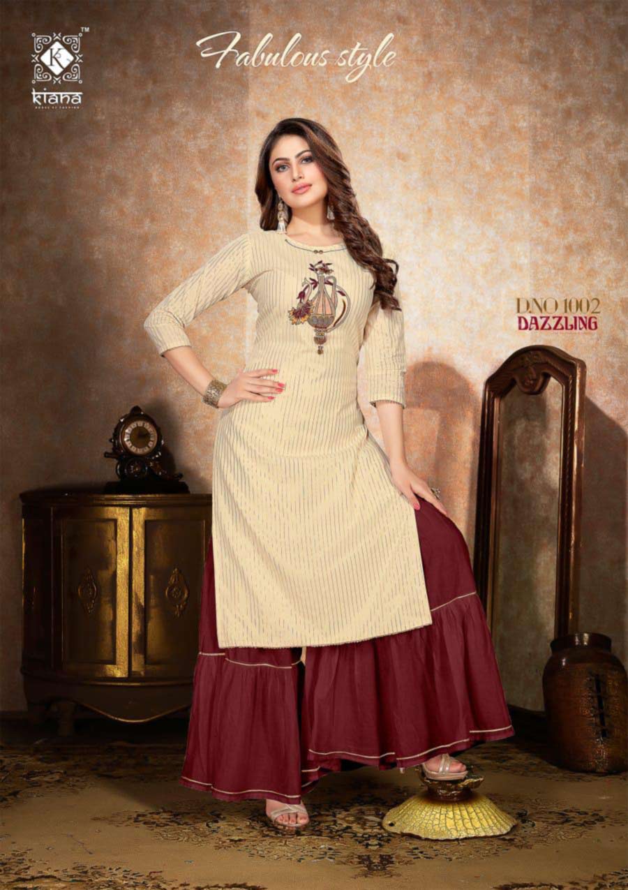 Kiana Dazzling Mal Cotton Wholesale Kurti Kiana Dazzling Mal Cotton Wholesale Kurti