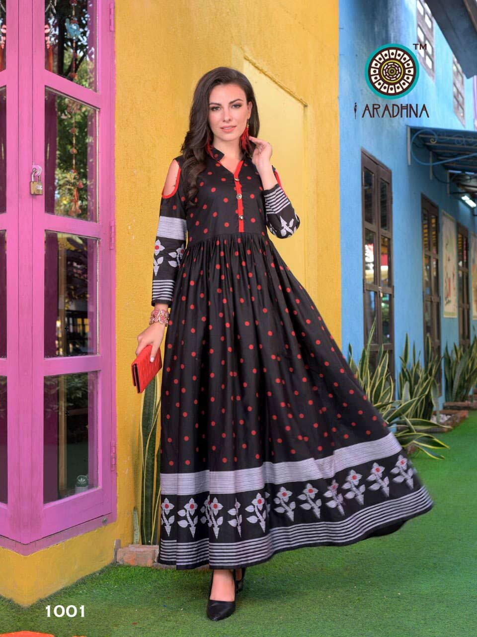 Delight Aradhna Cotton Rayon Flair Kurti Collection Delight Aradhna Cotton Rayon Flair Kurti Collection