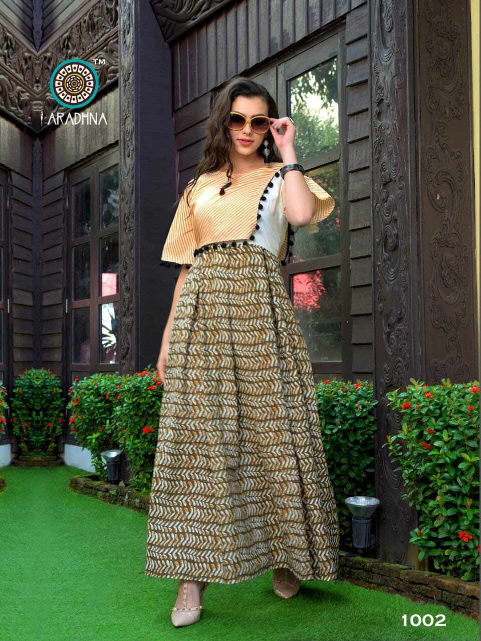 Delight Aradhna Cotton Rayon Flair Kurti Collection Delight Aradhna Cotton Rayon Flair Kurti Collection