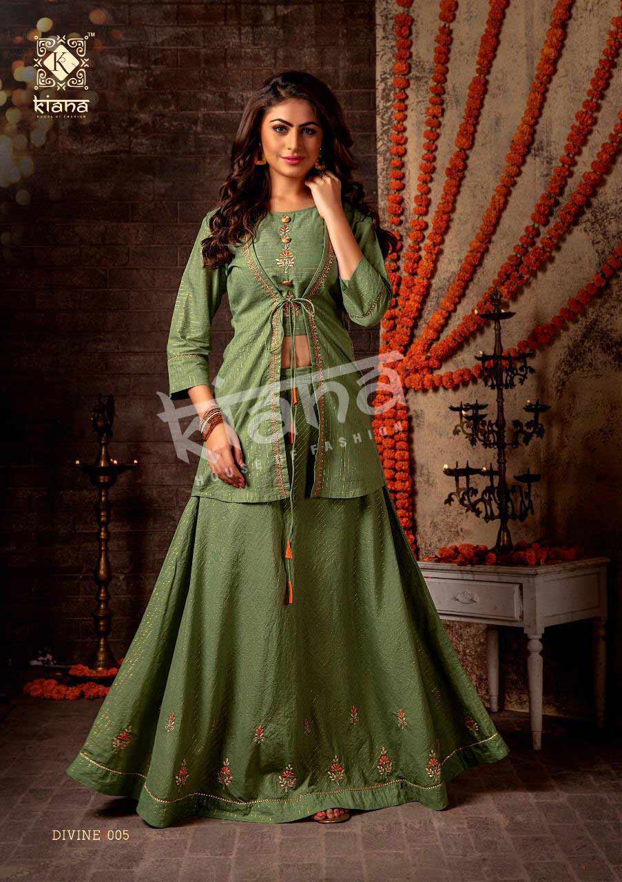 Divine Kiana Mal Lurex Shrug Navratri Festival Kurta Divine Kiana Mal Lurex Shrug Navratri Festival Kurta