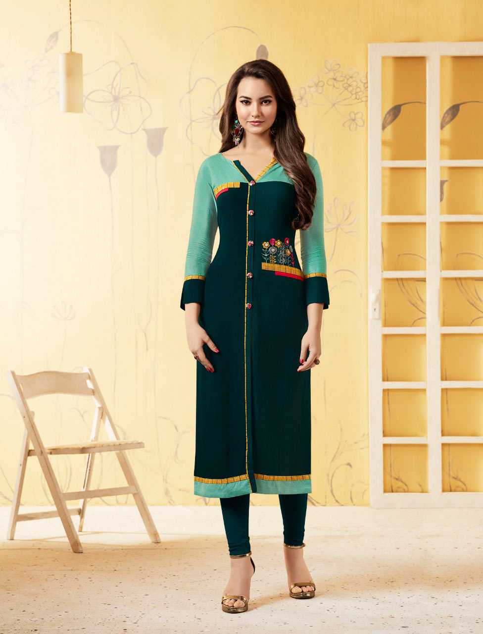 Rangoon Elaichi Casual Wear Straight Rayon Kurtis Collection Rangoon Elaichi Casual Wear Straight Rayon Kurtis Collection