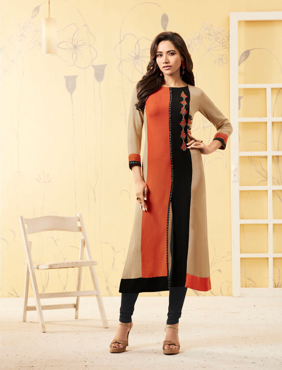 Rangoon Elaichi Casual Wear Straight Rayon Kurtis Collection Rangoon Elaichi Casual Wear Straight Rayon Kurtis Collection