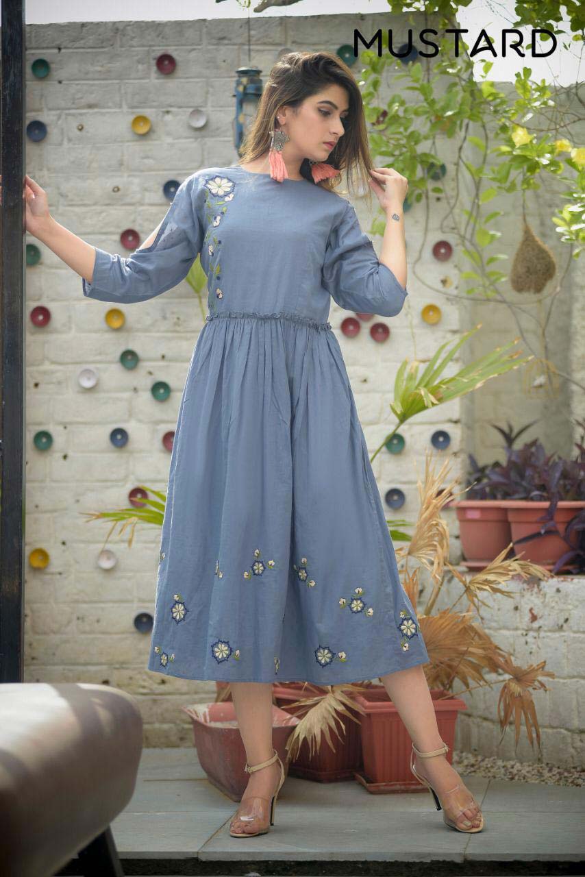 Elegance Manjaree Cotton Embroidery Kurti Catalog Elegance Manjaree Cotton Embroidery Kurti Catalog