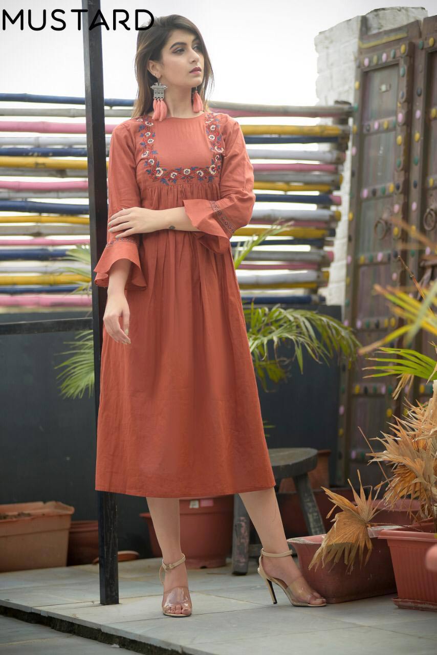 Elegance Manjaree Cotton Embroidery Kurti Catalog Elegance Manjaree Cotton Embroidery Kurti Catalog