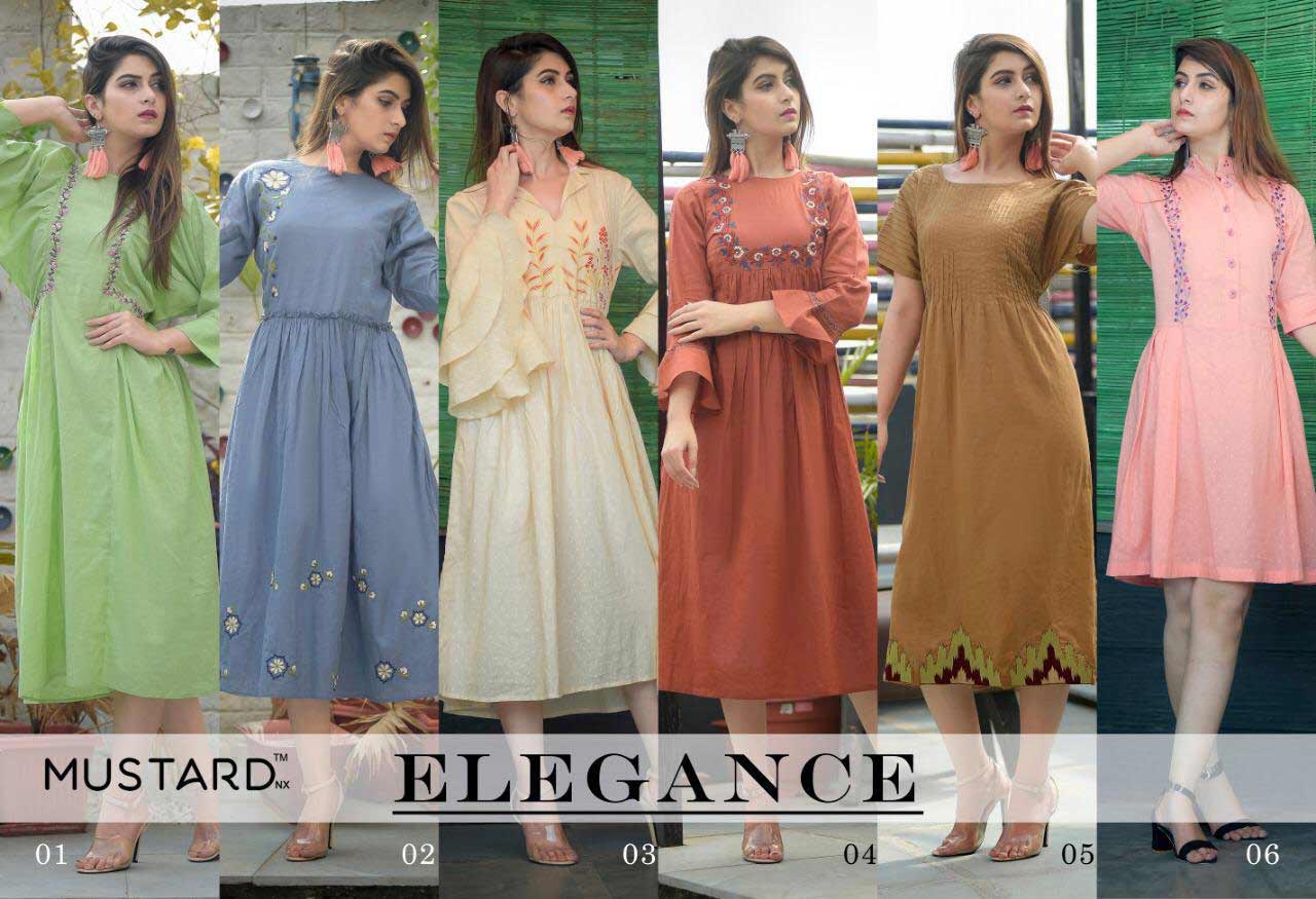 Elegance Manjaree Cotton Embroidery Kurti Catalog Elegance Manjaree Cotton Embroidery Kurti Catalog