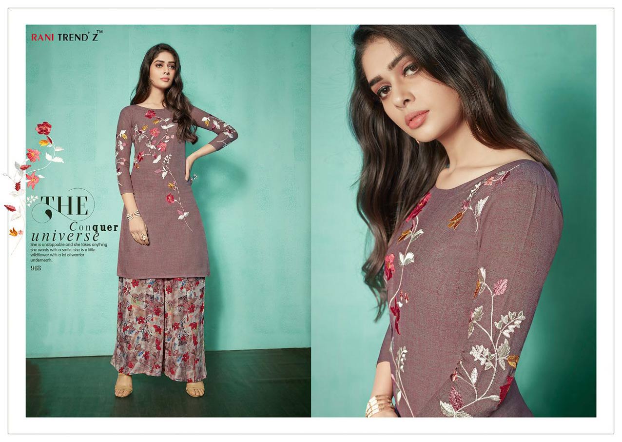 Elite Rani Trendz Rayon Palazzo Kurti Manufacturer Elite Rani Trendz Rayon Palazzo Kurti Manufacturer