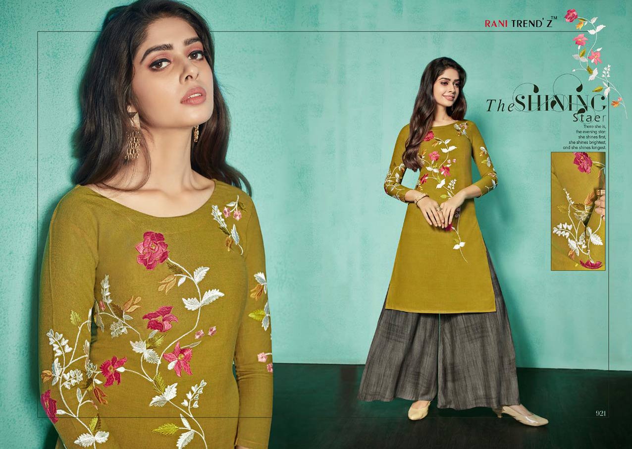 Elite Rani Trendz Rayon Palazzo Kurti Manufacturer Elite Rani Trendz Rayon Palazzo Kurti Manufacturer