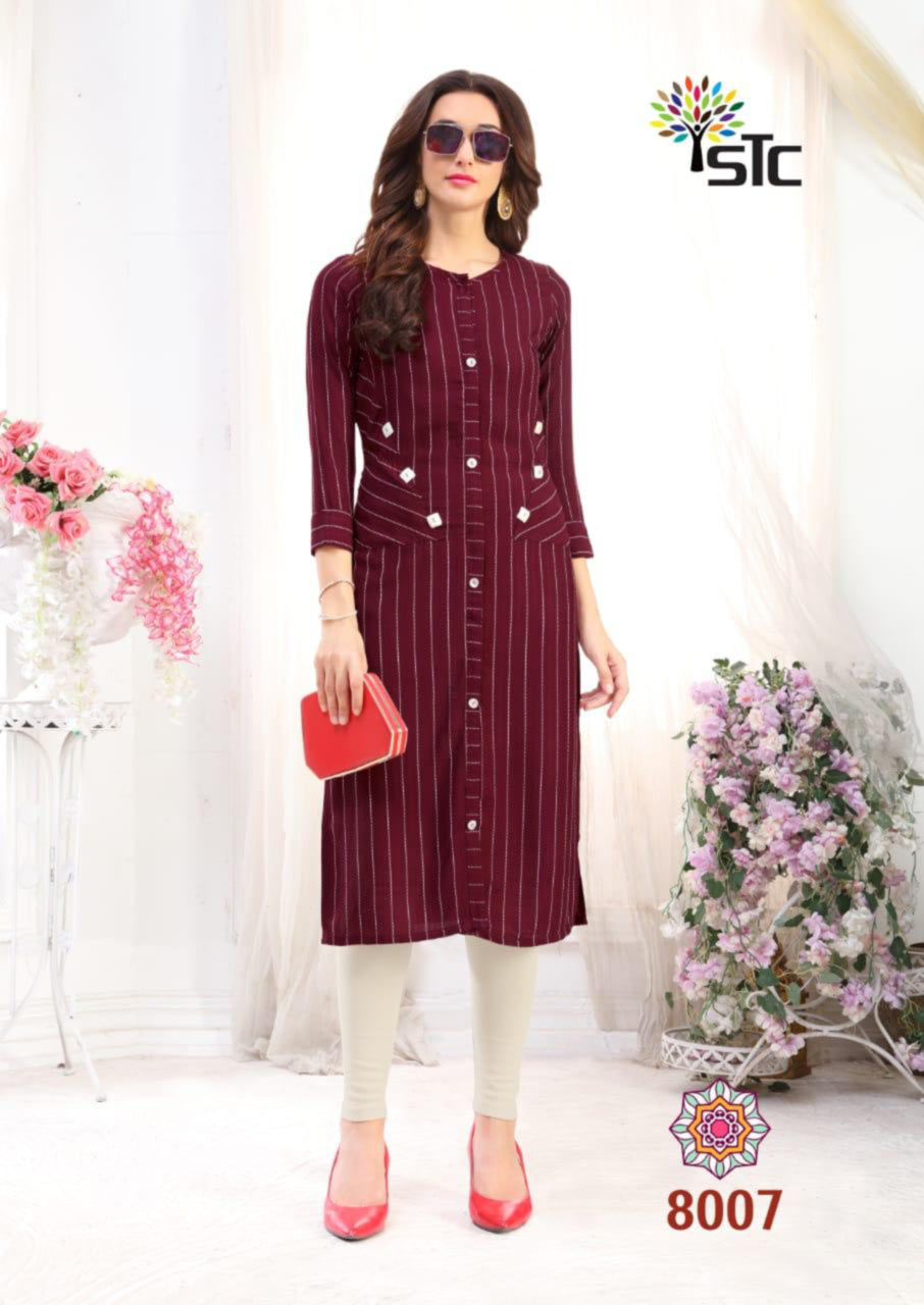 Fantasy Rayon Lining Wholesale Kurti Set Fantasy Rayon Lining Wholesale Kurti Set