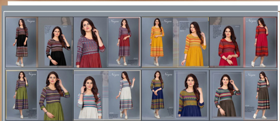 Fiona Rayon Designer Wholesale Kurti Catalogue Fiona Rayon Designer Wholesale Kurti Catalogue