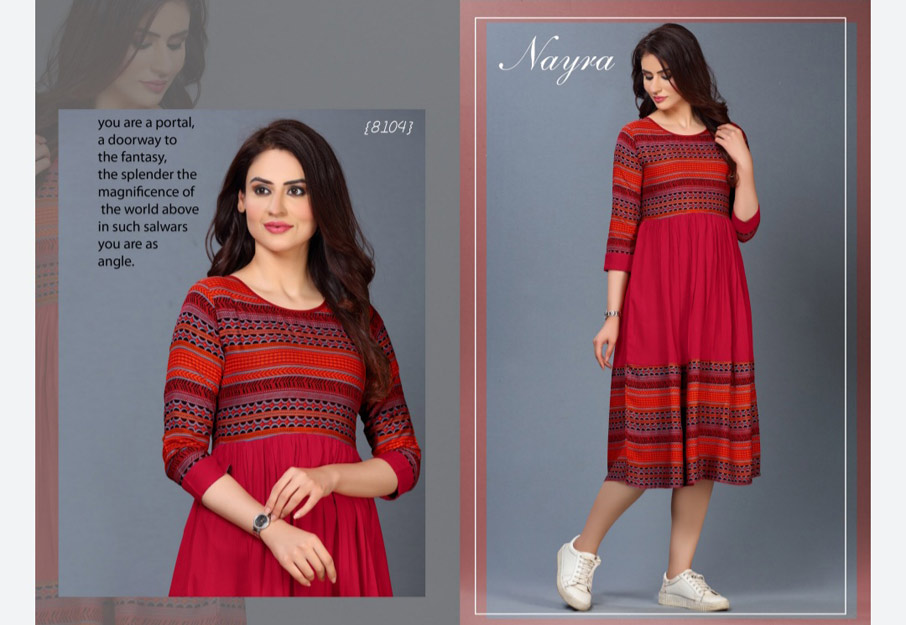 Fiona Rayon Designer Wholesale Kurti Catalogue Fiona Rayon Designer Wholesale Kurti Catalogue
