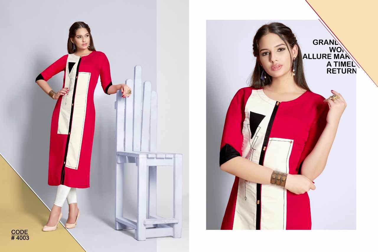 Florine Veera Tex Design Plain Rayon Print Kurti Catalog Florine Veera Tex Design Plain Rayon Print Kurti Catalog