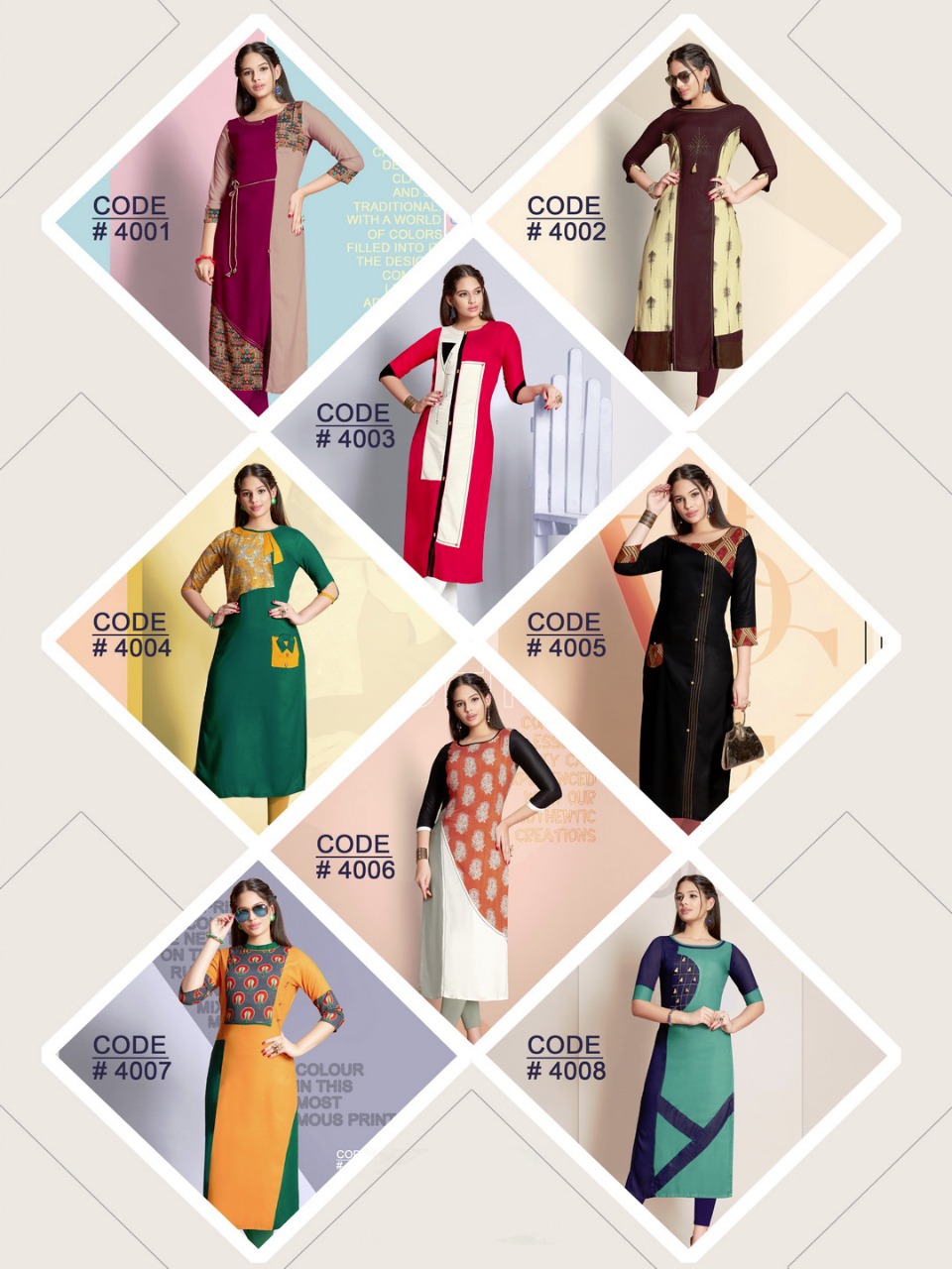 Florine Veera Tex Design Plain Rayon Print Kurti Catalog Florine Veera Tex Design Plain Rayon Print Kurti Catalog
