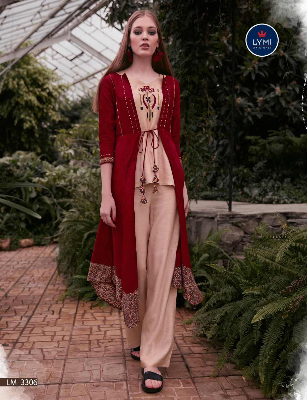 Lymi Genesis Rayon Pant Palazzo Kurti Sets Lymi Genesis Rayon Pant Palazzo Kurti Sets