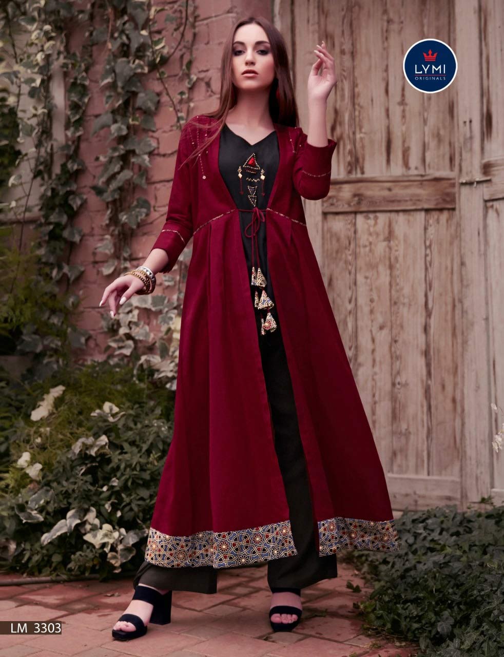Lymi Genesis Rayon Pant Palazzo Kurti Sets Lymi Genesis Rayon Pant Palazzo Kurti Sets