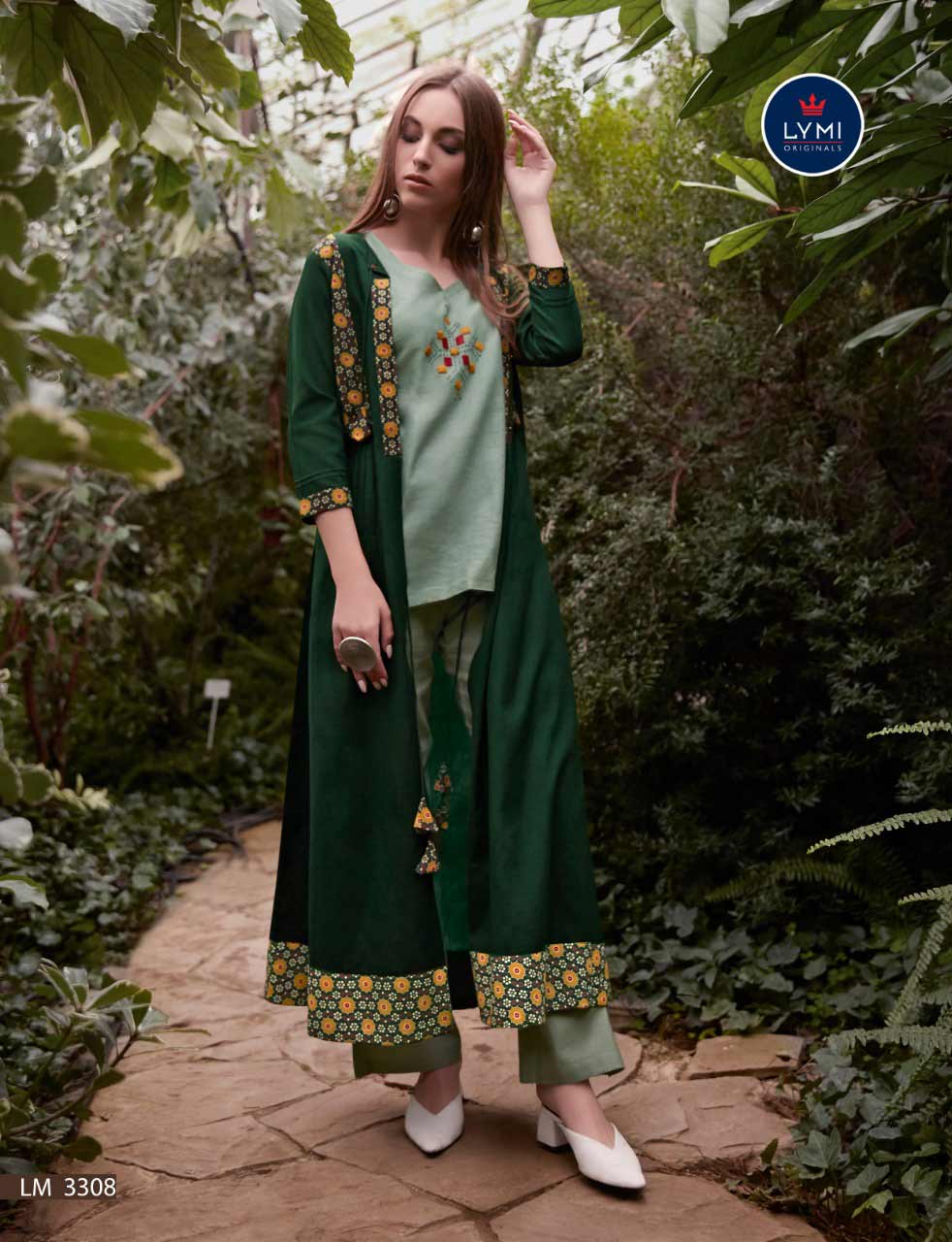 Lymi Genesis Rayon Pant Palazzo Kurti Sets Lymi Genesis Rayon Pant Palazzo Kurti Sets