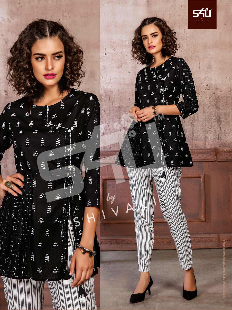 S4u By Shivali Glamorous Kurti With Pant And Plazzo S4u By Shivali Glamorous Kurti With Pant And Plazzo