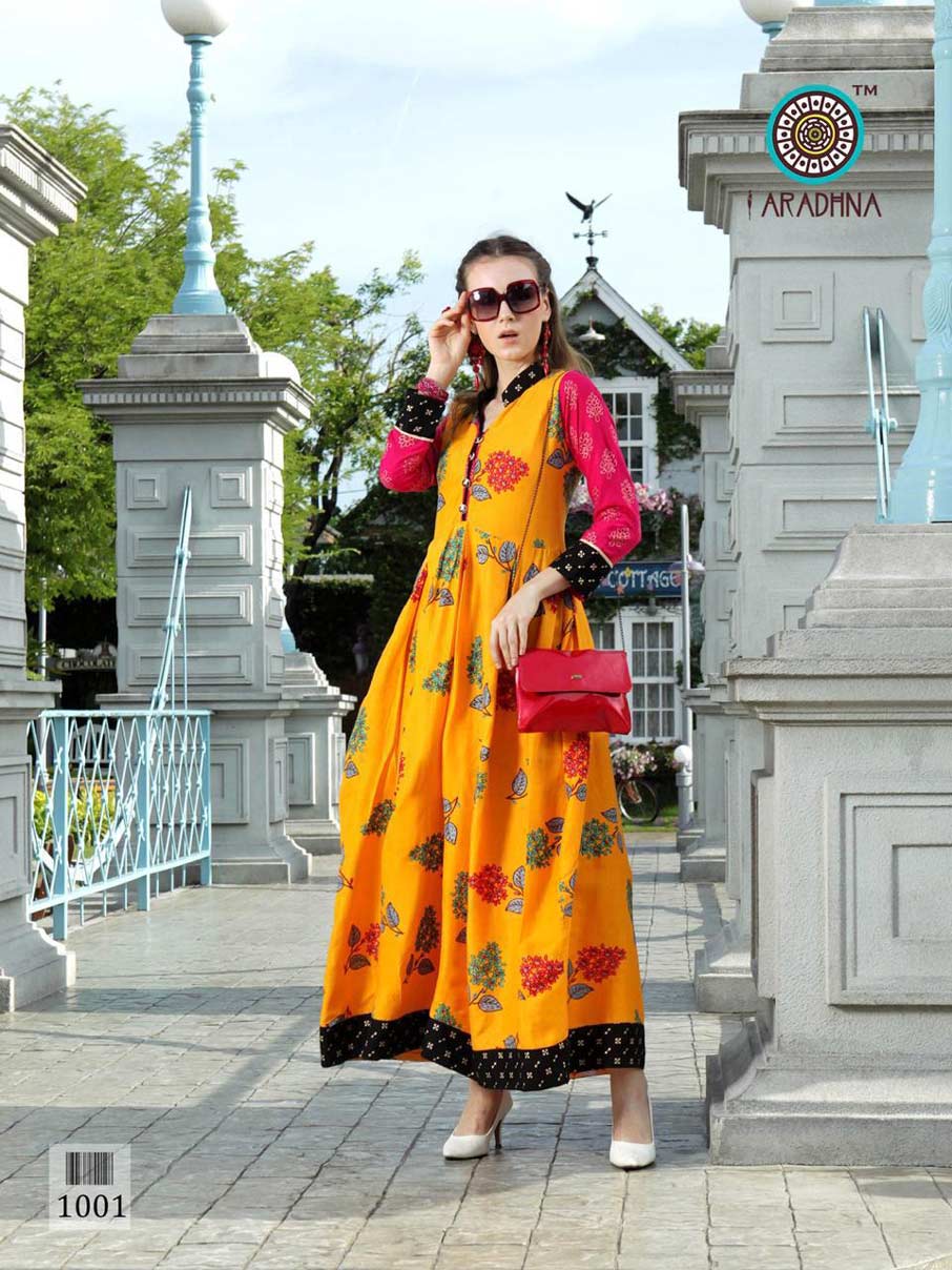 Glamour Aradhna Rayon Ordinary Print Kurtis Set Glamour Aradhna Rayon Ordinary Print Kurtis Set