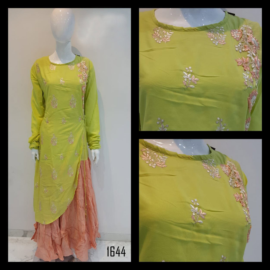 Fabfirki Handwork Fancy Designer Festival Wear Gowns Fabfirki Handwork Fancy Designer Festival Wear Gowns