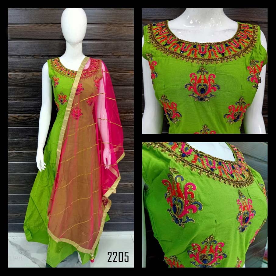 Fabfirki Handwork Fancy Designer Festival Wear Gowns Fabfirki Handwork Fancy Designer Festival Wear Gowns