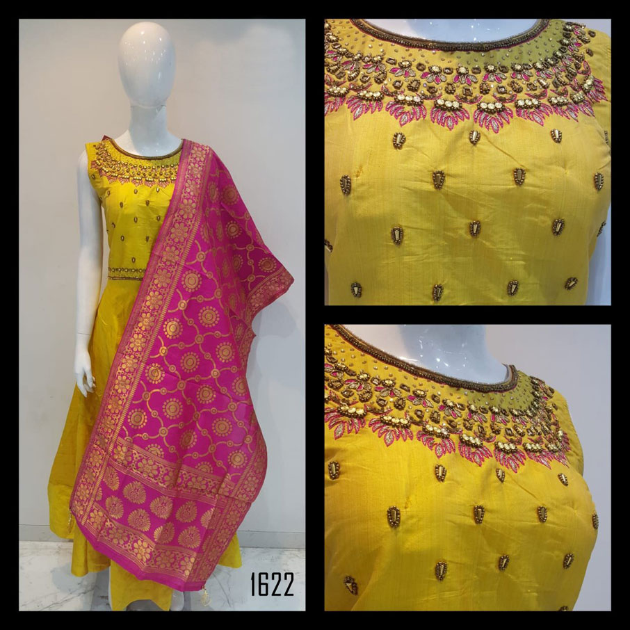 Fabfirki Heavy Handwork One Piece Gown Wholesaler Fabfirki Heavy Handwork One Piece Gown Wholesaler
