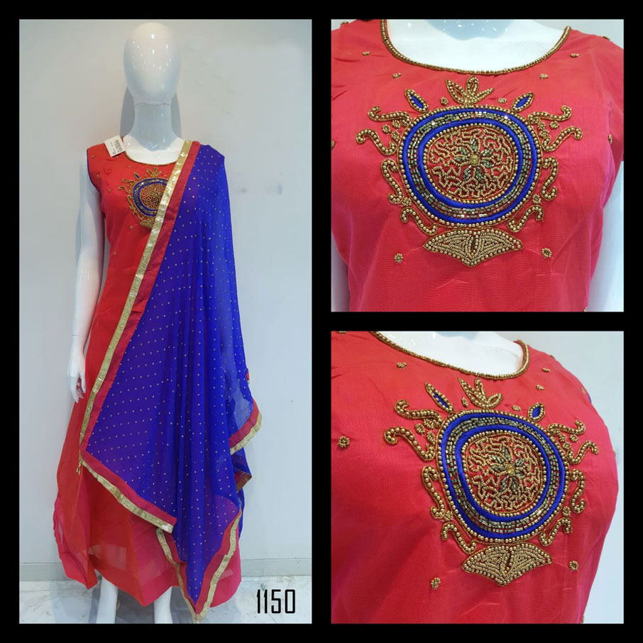 Fabfirki Heavy Handwork One Piece Gown Wholesaler Fabfirki Heavy Handwork One Piece Gown Wholesaler