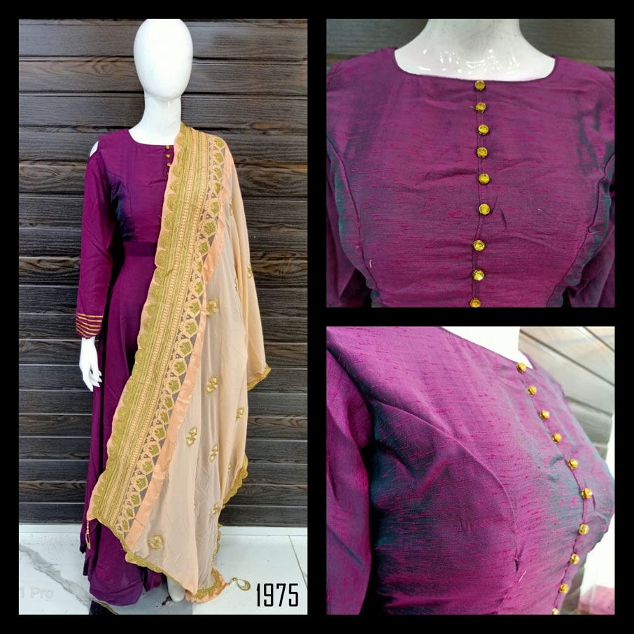 Fabfirki Traditional Heavy Handwork Embroidery Gowns Fabfirki Traditional Heavy Handwork Embroidery Gowns