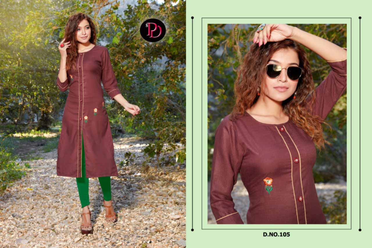 Poorvi Design Gunjan Formal Kurti Catalog Set Poorvi Design Gunjan Formal Kurti Catalog Set