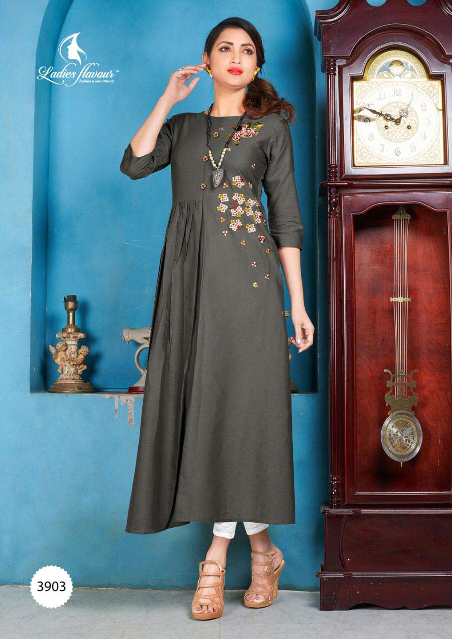 Hallmark Ladies Flavour Flax Cotton Wholesale Kurti Hallmark Ladies Flavour Flax Cotton Wholesale Kurti