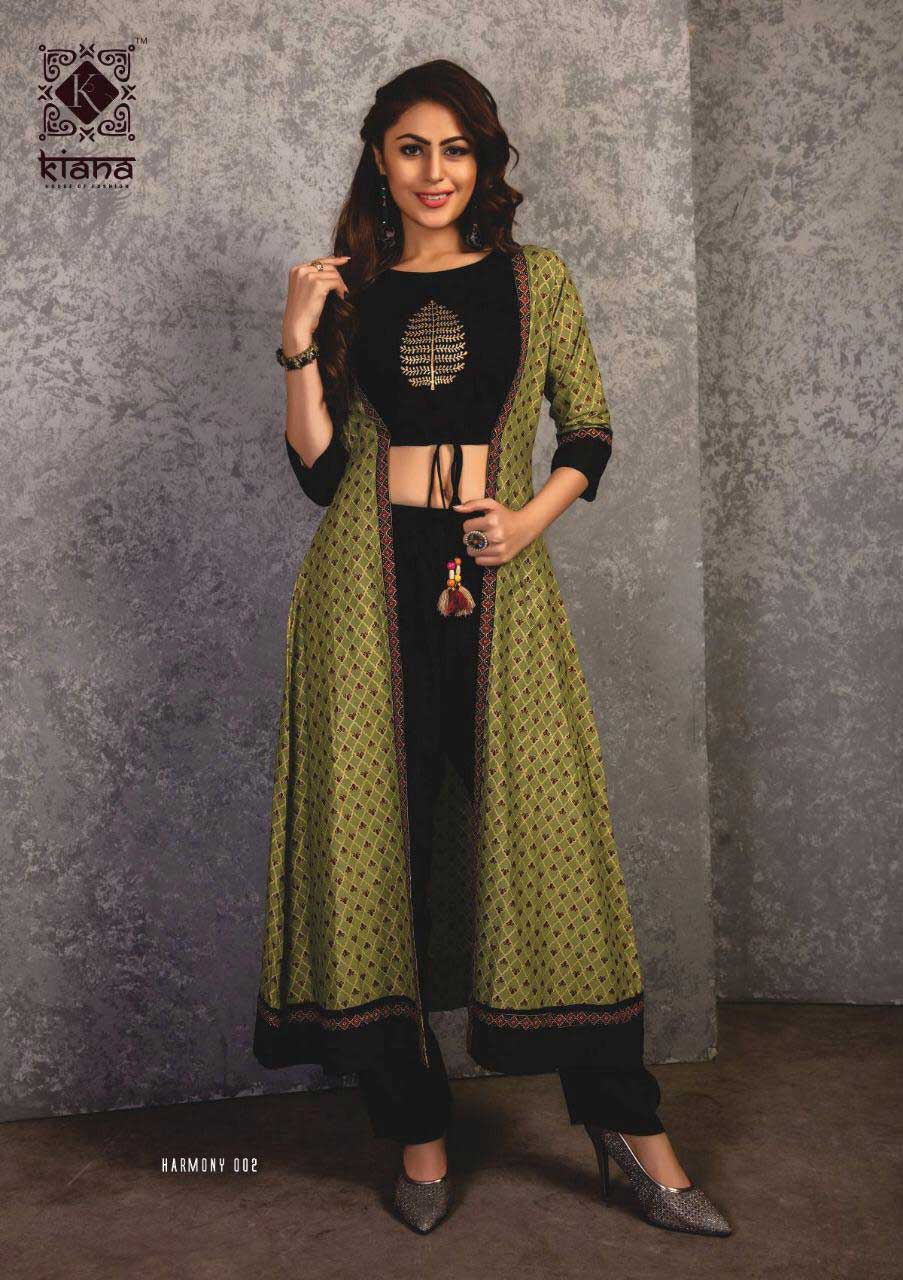 Harmony Kiana Koti Shrug Block Print Kurti Sets Harmony Kiana Koti Shrug Block Print Kurti Sets