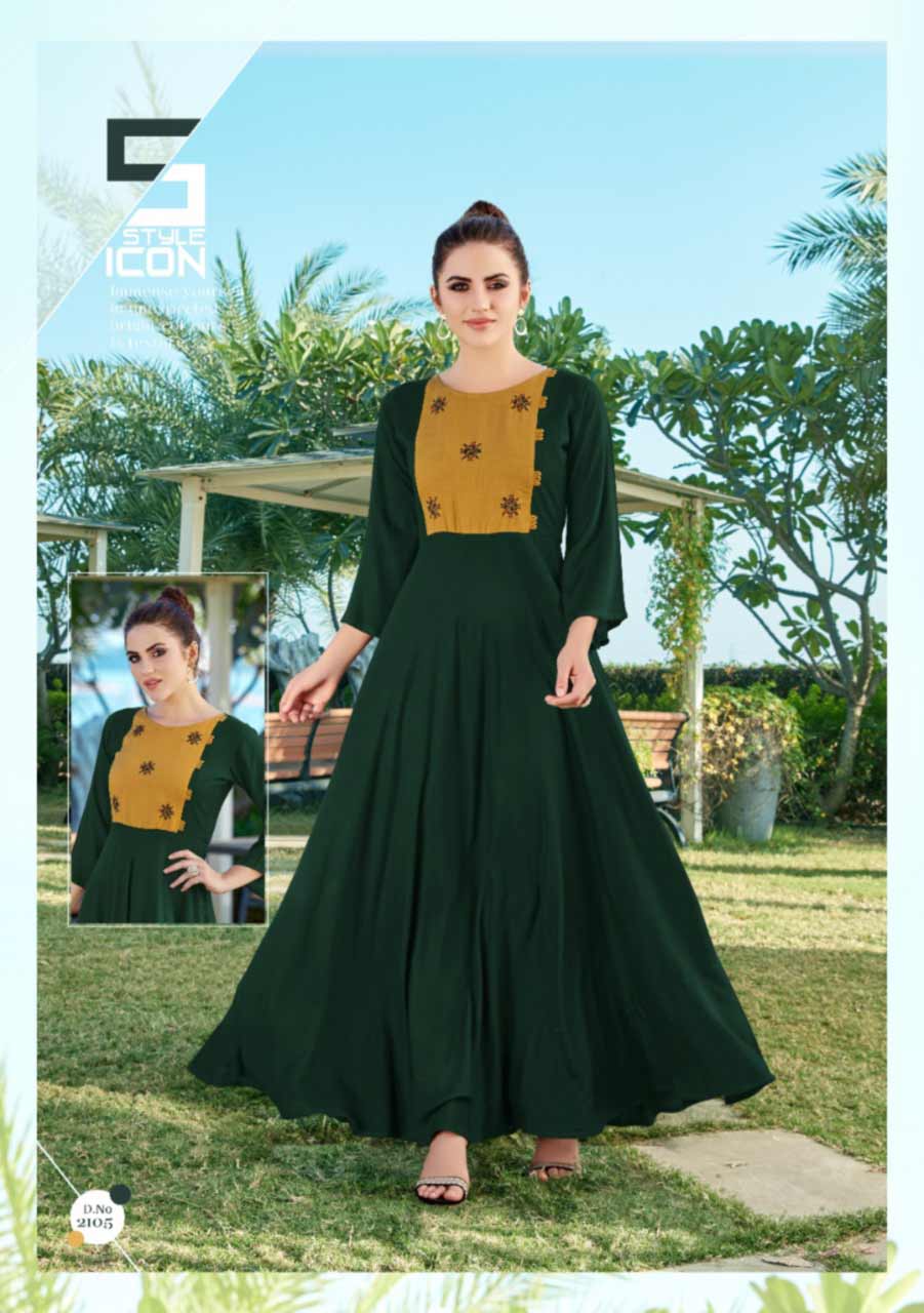 Hellaro Rayon Handwork Gowns Catalog Hellaro Rayon Handwork Gowns Catalog