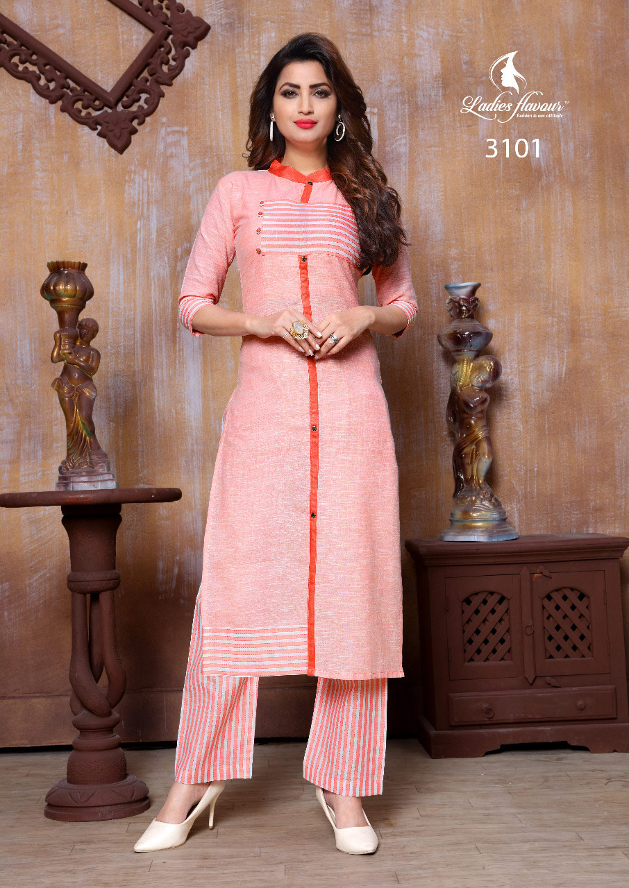 Him-Cream Heavy South Cotton Ladies Flavour Kurti Him-Cream Heavy South Cotton Ladies Flavour Kurti