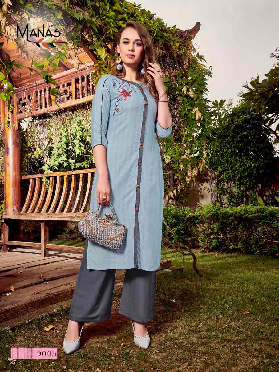 Hirwa Rayon Dyed Embroidery Kurtis Catalog Hirwa Rayon Dyed Embroidery Kurtis Catalog