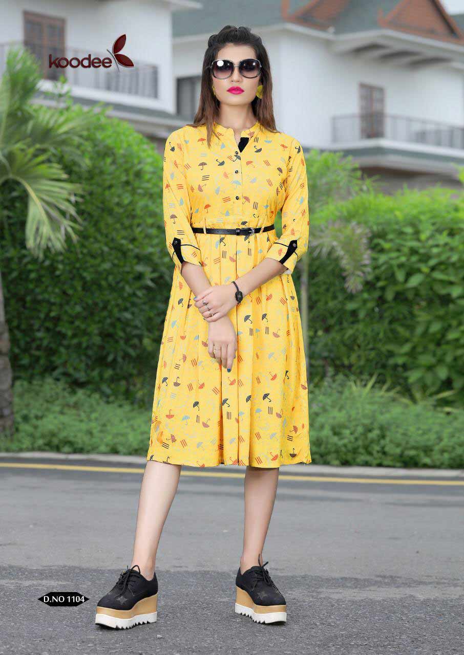 Honeymoon Rayon Print Kurtis Catalog Set Honeymoon Rayon Print Kurtis Catalog Set