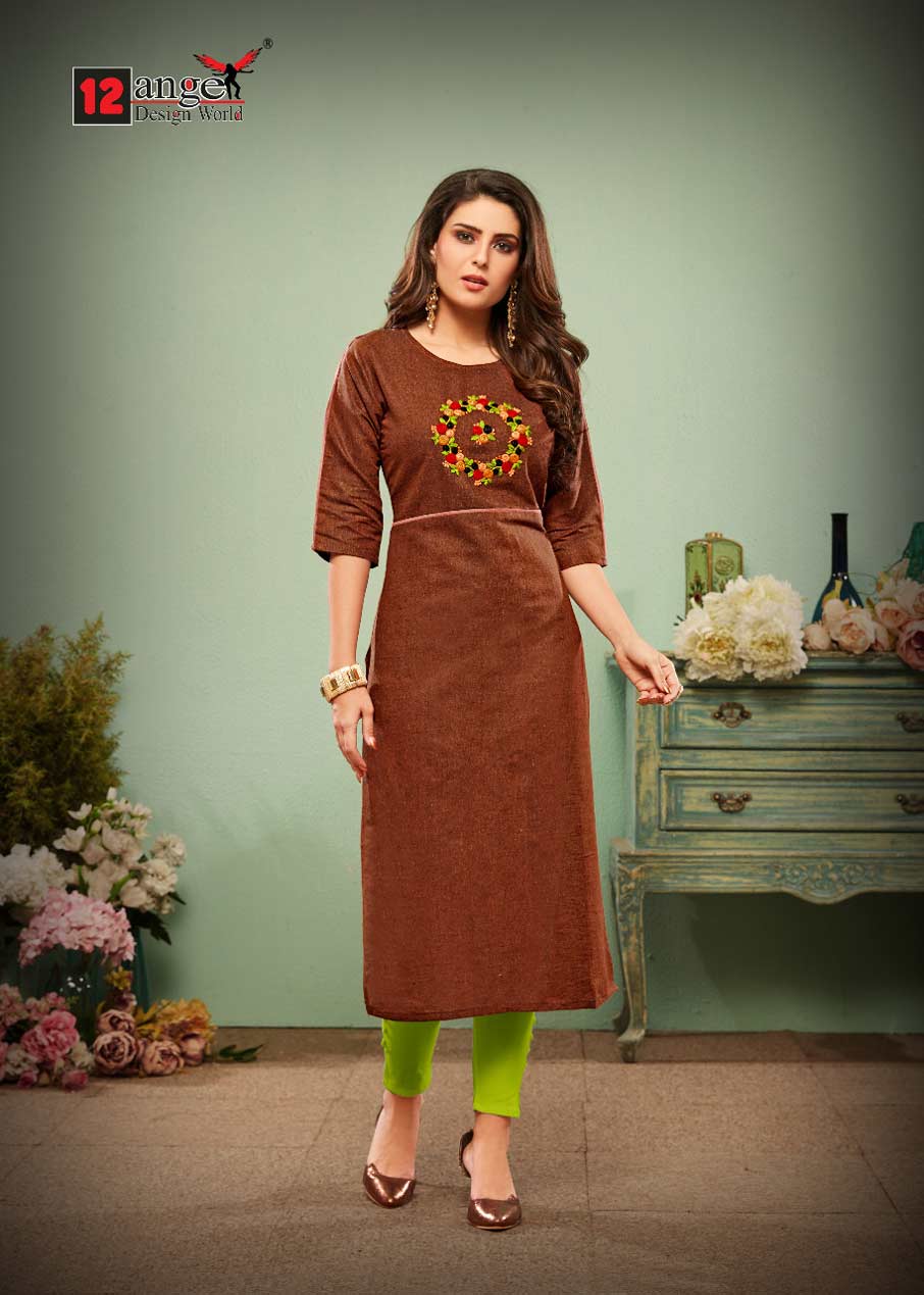 Impression 12Angel Handloom Cotton Kurti Impression 12Angel Handloom Cotton Kurti