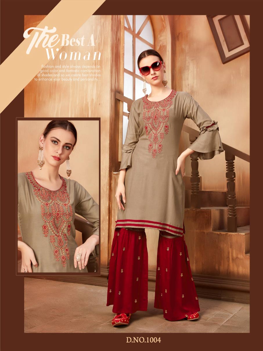 Ayush Fashion Inaaya Sharara Kurtis Catalog Ayush Fashion Inaaya Sharara Kurtis Catalog