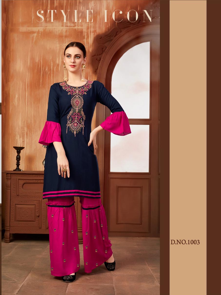 Ayush Fashion Inaaya Sharara Kurtis Catalog Ayush Fashion Inaaya Sharara Kurtis Catalog