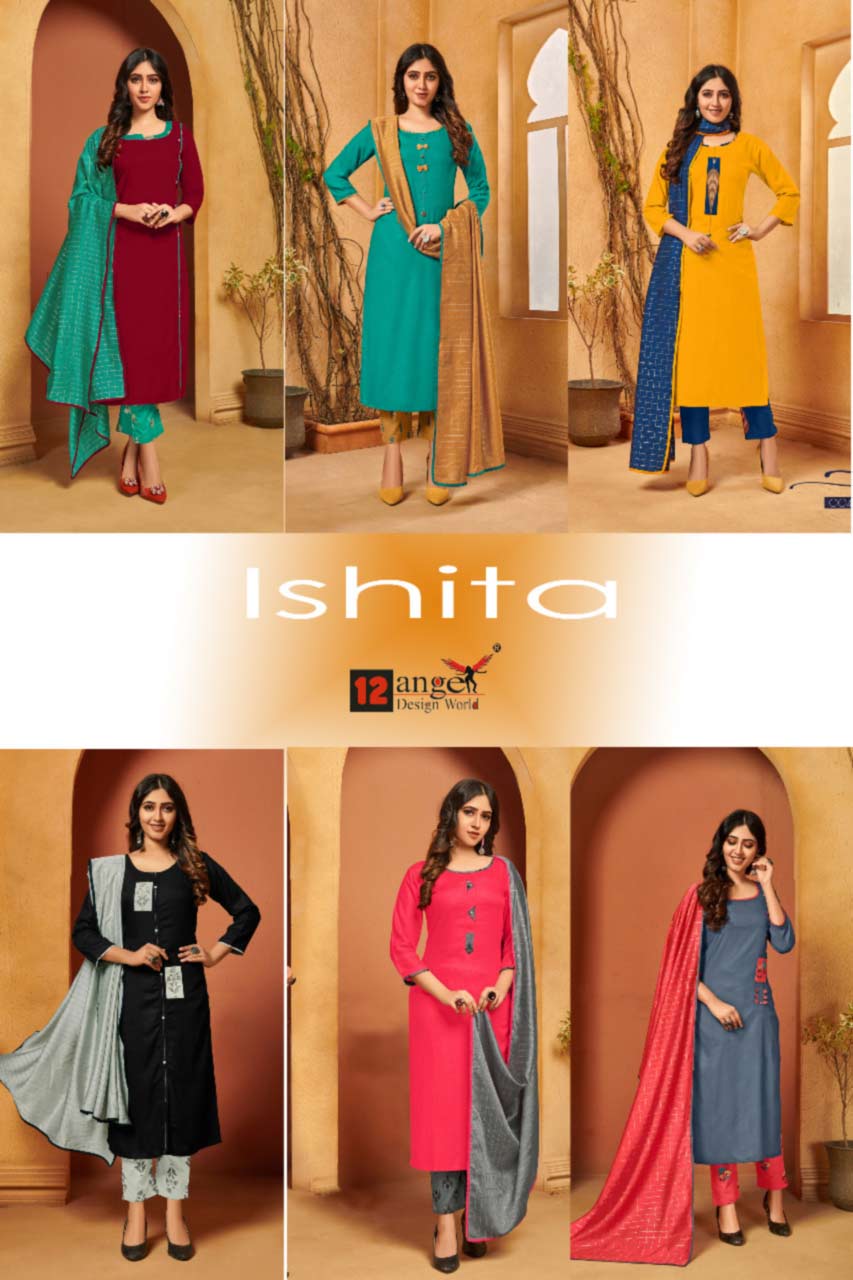 12Angel Ishita Rayon Print Kurti Manufacturer 12Angel Ishita Rayon Print Kurti Manufacturer
