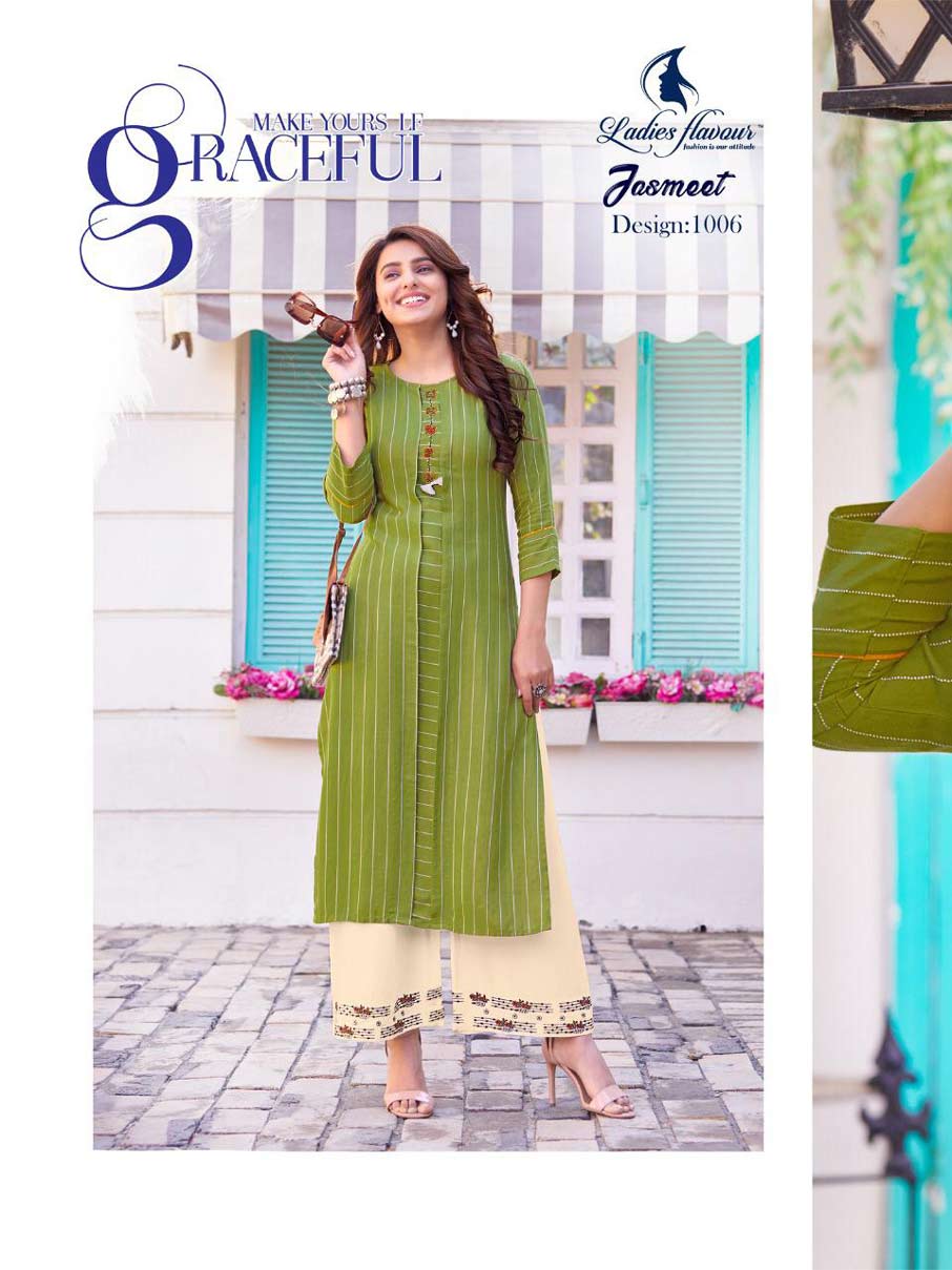 Jasmeet Rayon Strip Kurti Manufacturer Jasmeet Rayon Strip Kurti Manufacturer