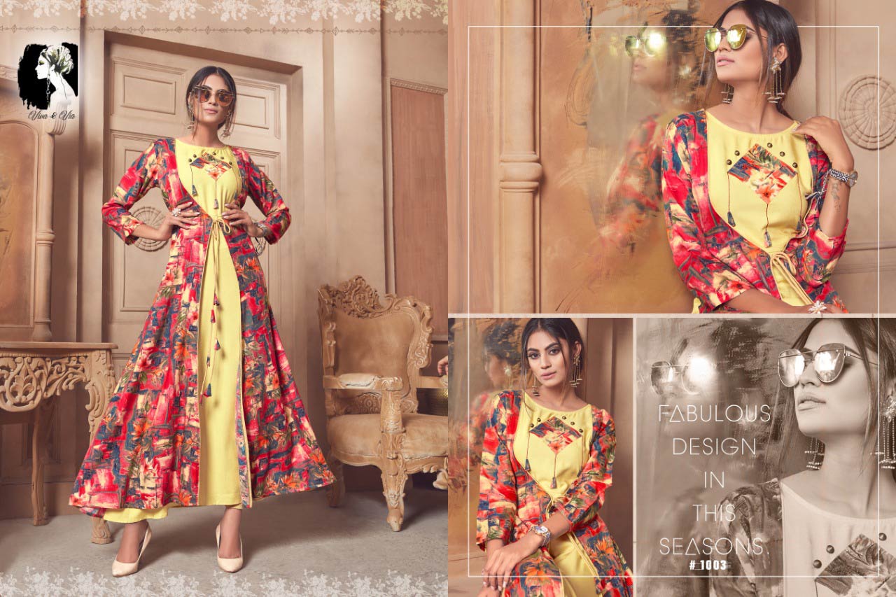 Jessy Viva and Via Launched Anarkali Coti Kurti Set Jessy Viva and Via Launched Anarkali Coti Kurti Set