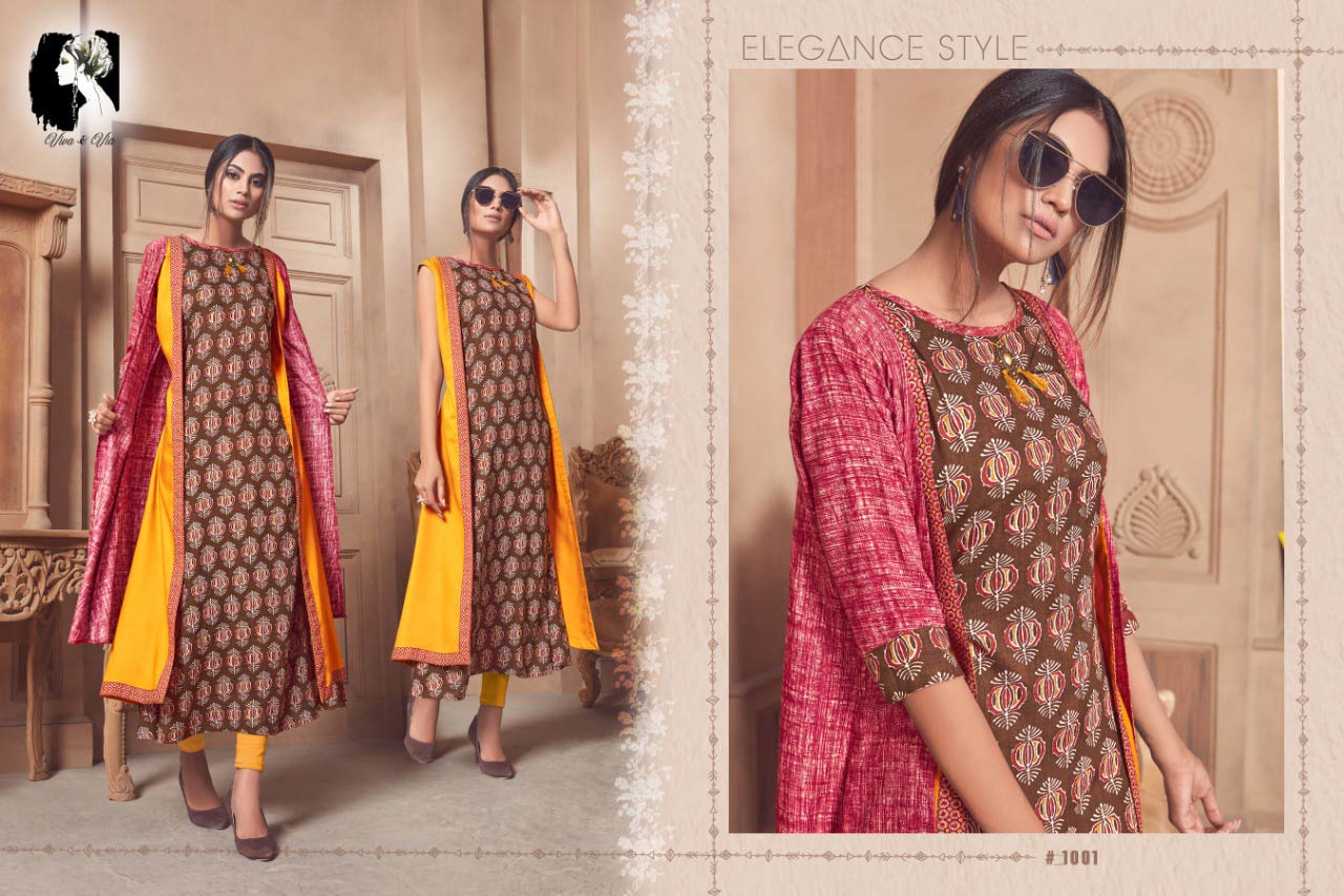 Jessy Viva and Via Launched Anarkali Coti Kurti Set Jessy Viva and Via Launched Anarkali Coti Kurti Set