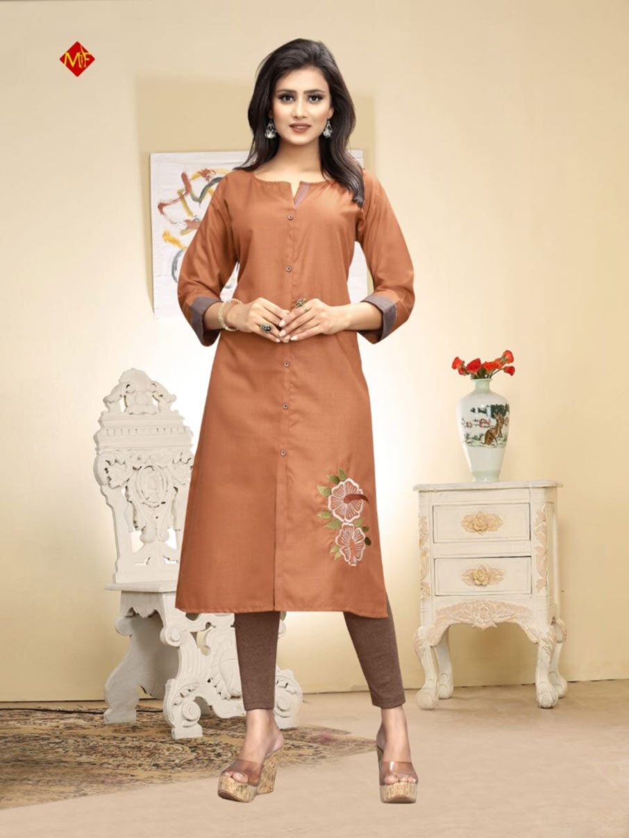 Mitali Jolly Slub Cotton Kurtis Manufacturer Mitali Jolly Slub Cotton Kurtis Manufacturer