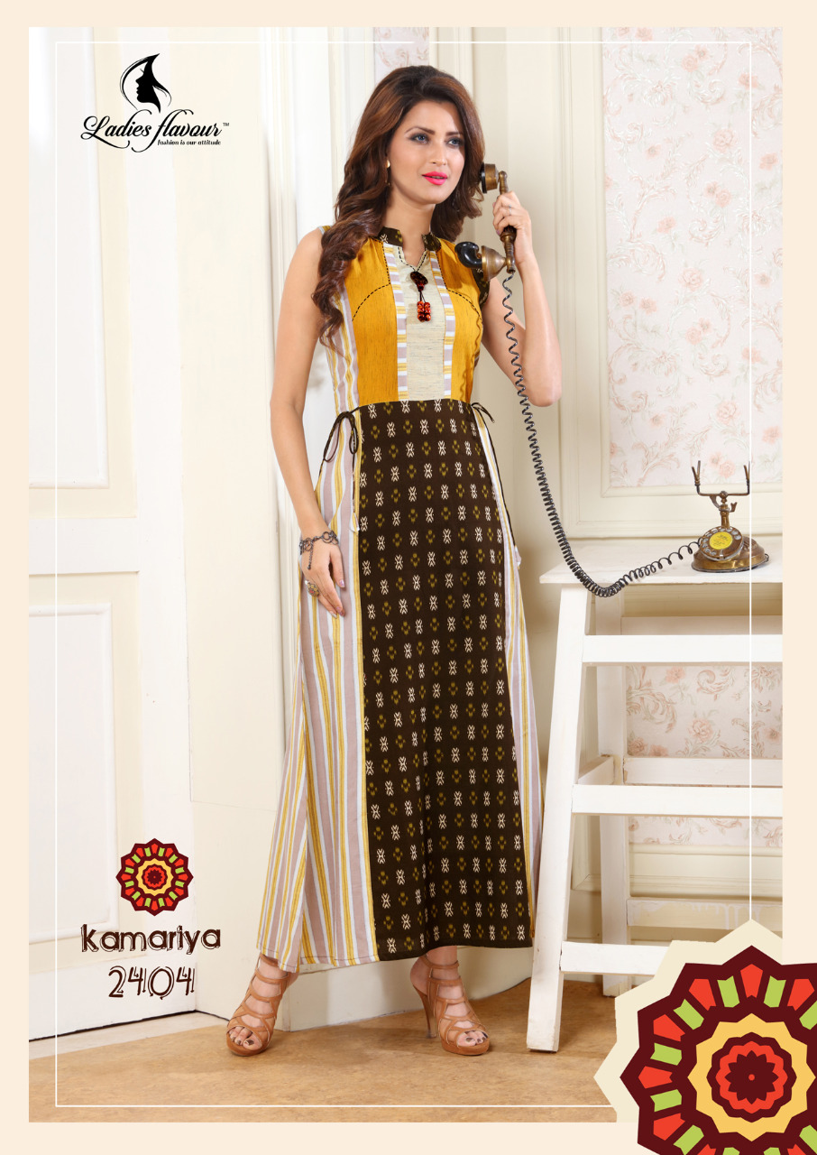 Ladies Flavour Presents Kamariya Cotton Flax Kurtis Ladies Flavour Presents Kamariya Cotton Flax Kurtis