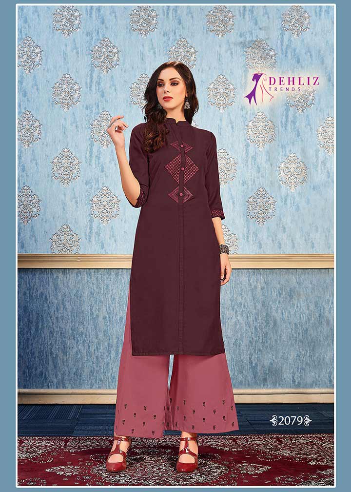 Dehliz Trends Kitty Magic Slub Kurti Manufacturer Dehliz Trends Kitty Magic Slub Kurti Manufacturer