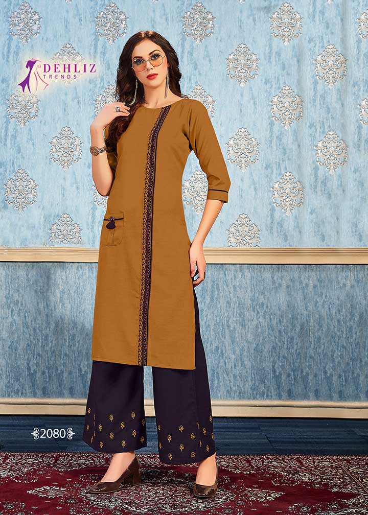 Dehliz Trends Kitty Magic Slub Kurti Manufacturer Dehliz Trends Kitty Magic Slub Kurti Manufacturer
