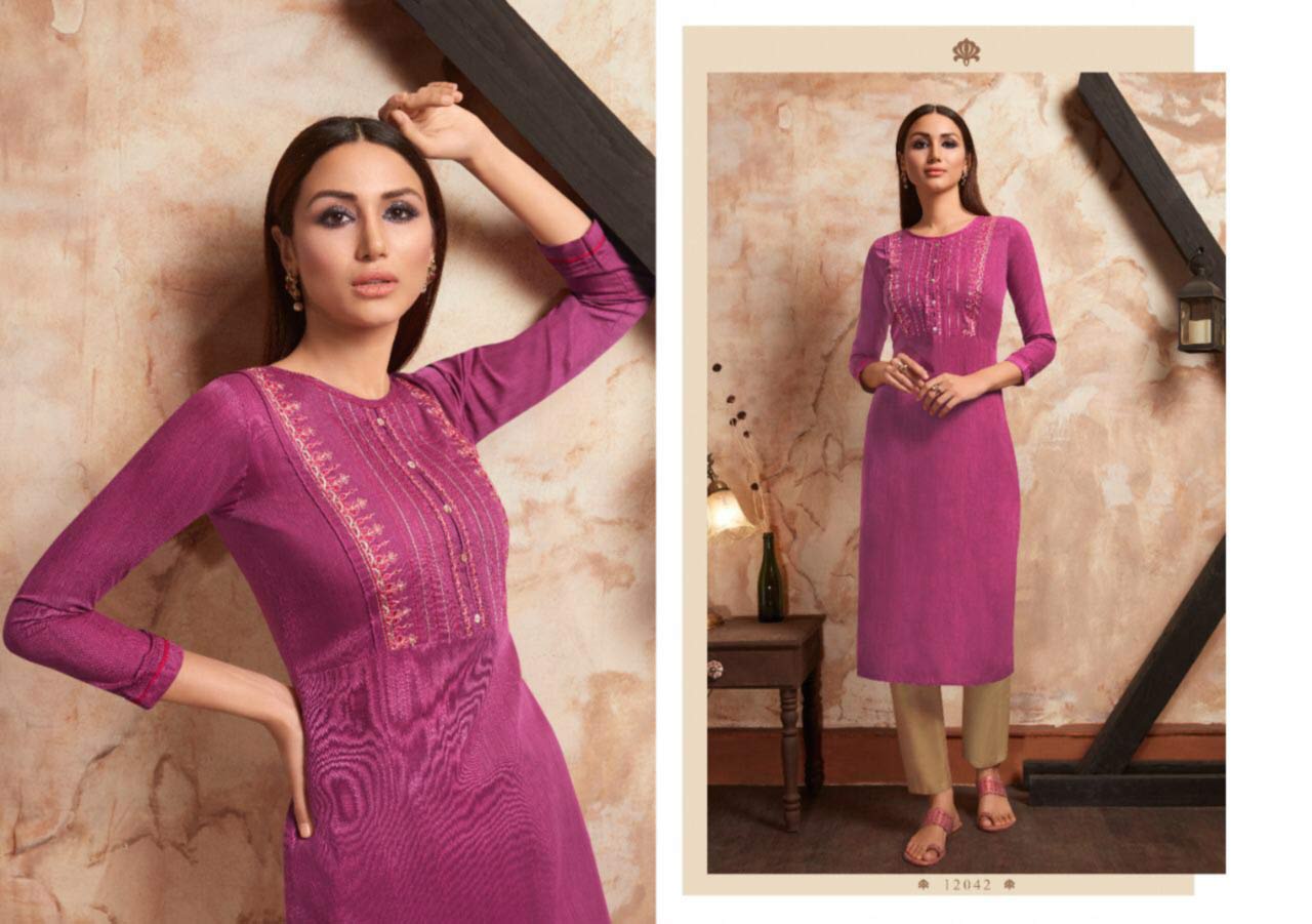 Kivi Two Tone Wholesale Kurtis Catalog Kivi Two Tone Wholesale Kurtis Catalog