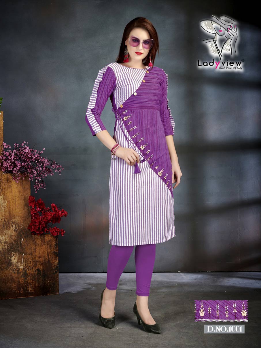 Kulfi Ladyview Hand Embroidery Wholesale Kurti Kulfi Ladyview Hand Embroidery Wholesale Kurti